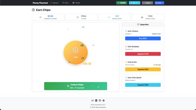Penny Plummet clicker mode